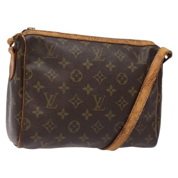 LOUIS VUITTON Monogram Tulle Lee Shoulder Bag M51348 LV Auth gh398 - Picture 1 of 16